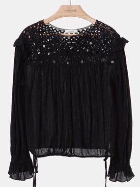 Isabel Marant Etoile Rock Blouse in black XL